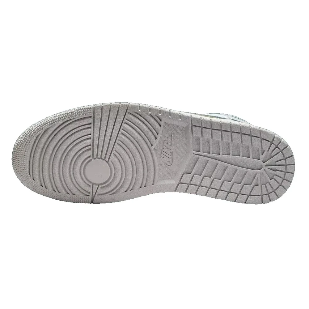 Nike Air Jordan 1 Mid SE Shoes White Oxidized Green Sail FQ7720-103 Men's NEW